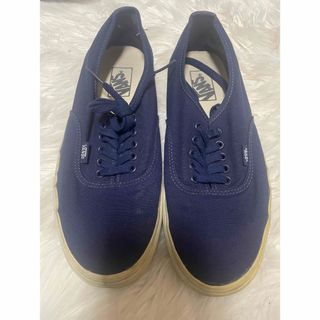 VANS - VANS　バンズ　ブルー　US9 27cm　スニーカー