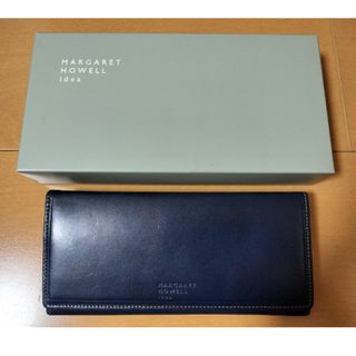 マーガレットハウエル 長財布 財布(レディース)(ブルー・ネイビー マーガレットハウエル 長財布 財布(レディース)(ブルー・ネイビー