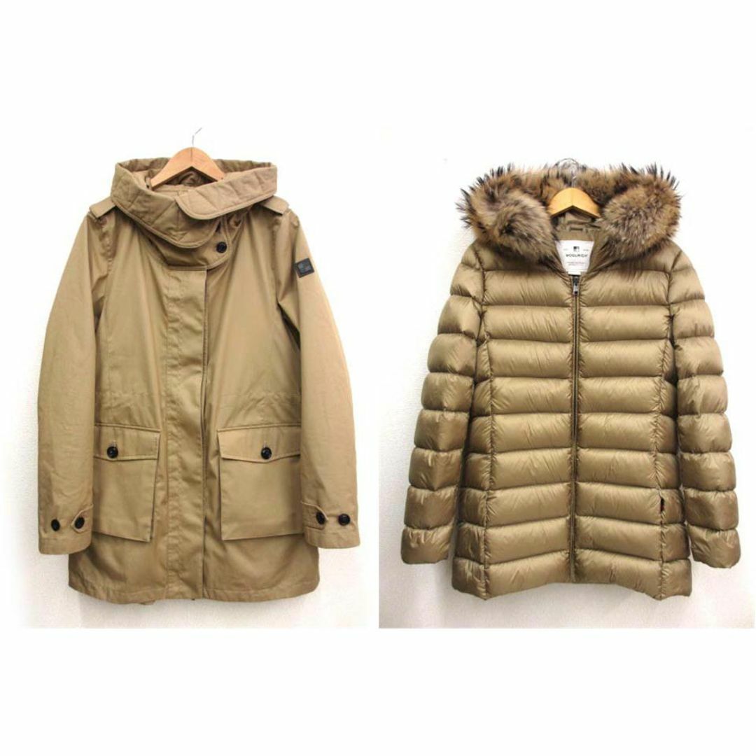 WOOLRICH(ウールリッチ)の美品 ウールリッチ WWCPS2760 スカーレットパーカー ダウンコート M レディースのジャケット/アウター(ダウンコート)の商品写真