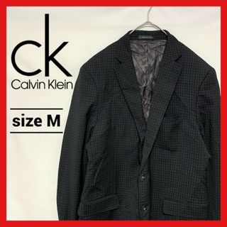 Calvin Klein - 90s 古着 カルバンクライン テーラードジャケット ジャケット M 