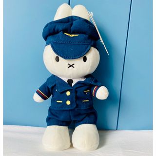 ミッフィー(miffy)のミッフィーパイロットぬいぐるみ　オランダボントントイズ miffy 男の子飛行士(ぬいぐるみ)