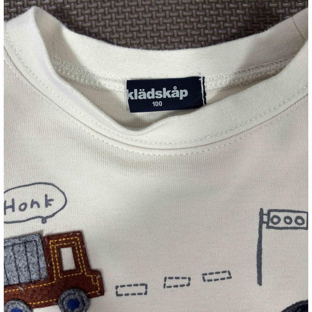 kladskap(クレードスコープ)のクレードスコープ　☆トレーナー　100 キッズ/ベビー/マタニティのキッズ服男の子用(90cm~)(Tシャツ/カットソー)の商品写真