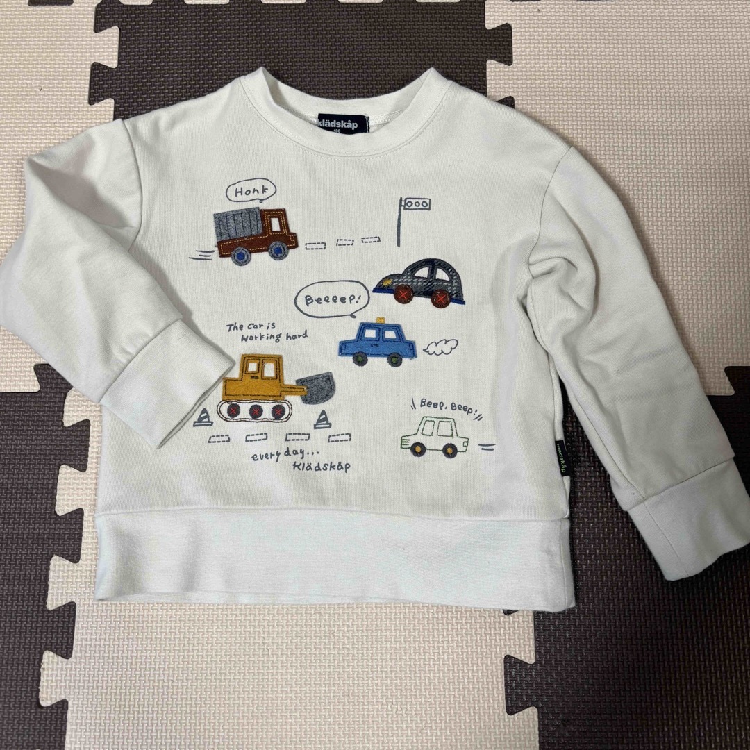 kladskap(クレードスコープ)のクレードスコープ　☆トレーナー　100 キッズ/ベビー/マタニティのキッズ服男の子用(90cm~)(Tシャツ/カットソー)の商品写真