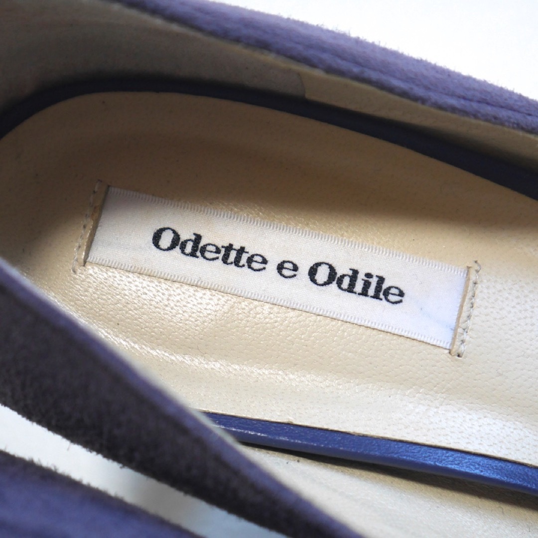 Odette e Odile(オデットエオディール)のodette e odile オデットエオディール スエードポインテッドパンプス レディースの靴/シューズ(ハイヒール/パンプス)の商品写真