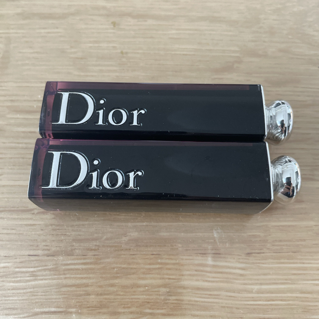 Dior(ディオール)のDIOR Addict ラッカースティック　2本セット　廃盤品　残量7割 コスメ/美容のベースメイク/化粧品(口紅)の商品写真