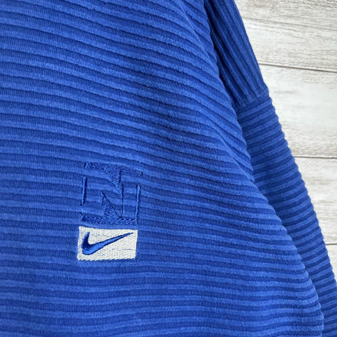 NIKE(ナイキ)の【入手困難!!】ナイキ ✈︎刺繍 ハーフジップ ゆるだぼ premier メンズのトップス(スウェット)の商品写真