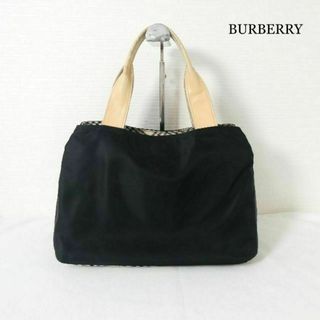 バーバリー(BURBERRY)の良品 バーバリー 底ノバチェック ナイロン 3ポケット ミニボストンバッグ(ハンドバッグ)