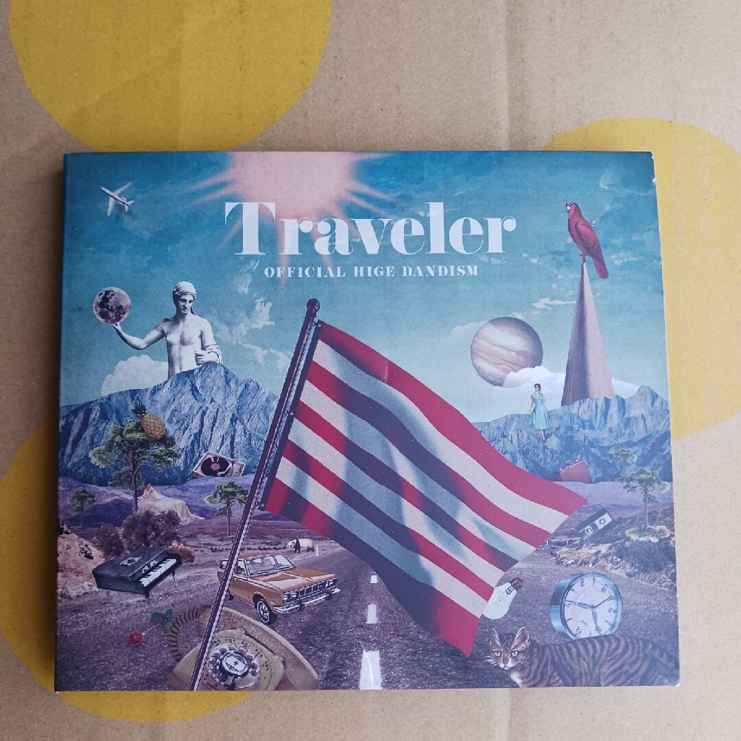 Official髭男dism(オフィシャルヒゲダンディズム)のofficial髭男dism　「Traveler」のケース、歌詞カードのみ エンタメ/ホビーのタレントグッズ(ミュージシャン)の商品写真