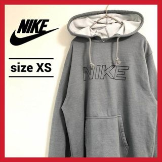 ナイキ(NIKE)の90s 古着 ナイキ パーカー ビッグロゴ オーバーサイズ XS (パーカー)