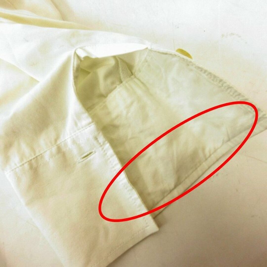ナラカミーチェ 小さいサイズ シャツ ブラウス 長袖 白 ホワイト 0 約XS レディースのトップス(シャツ/ブラウス(長袖/七分))の商品写真