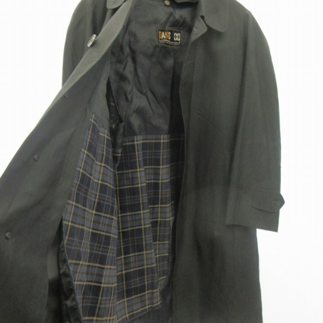 DAKS(ダックス)のダックス ステンカラーコート ライナー付 ジャケット 約M-L ■GY09 メンズのジャケット/アウター(ステンカラーコート)の商品写真