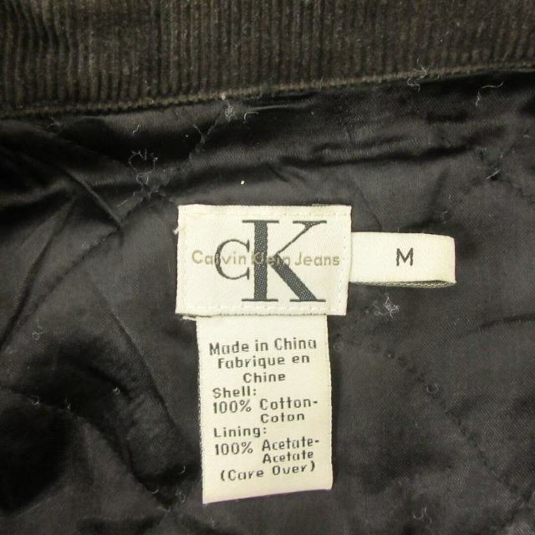 Calvin Klein(カルバンクライン)のカルバンクライン カバーオール ブルゾン コーデュロイ 裏地 キルティング M メンズのジャケット/アウター(カバーオール)の商品写真