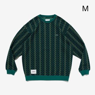 WTAPS BDY LS COTTON TEXTILE SIGN GREEN M