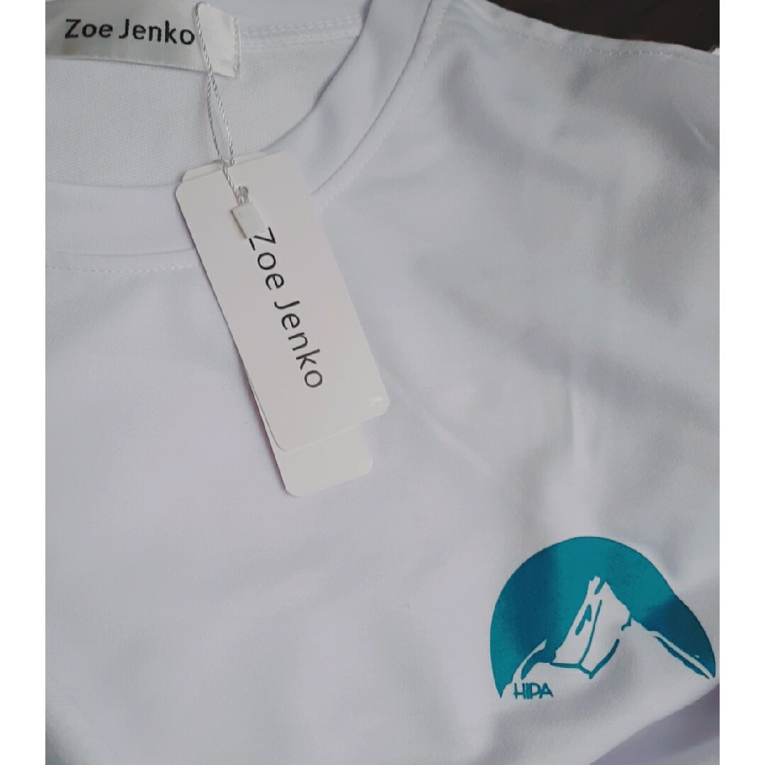 Zoe Jenko(ゾエジェンコ)の【新品❁Zoe Jenko】袖プリント長袖Tシャツ(ゾエ ジェンコ) レディースのトップス(Tシャツ(長袖/七分))の商品写真