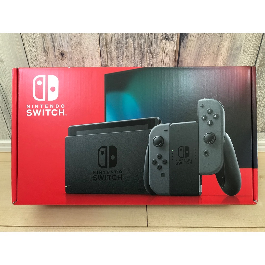 Nintendo Switch(ニンテンドースイッチ)の美品✨バッテリー強化新型Switch本体一式✨ エンタメ/ホビーのゲームソフト/ゲーム機本体(家庭用ゲーム機本体)の商品写真