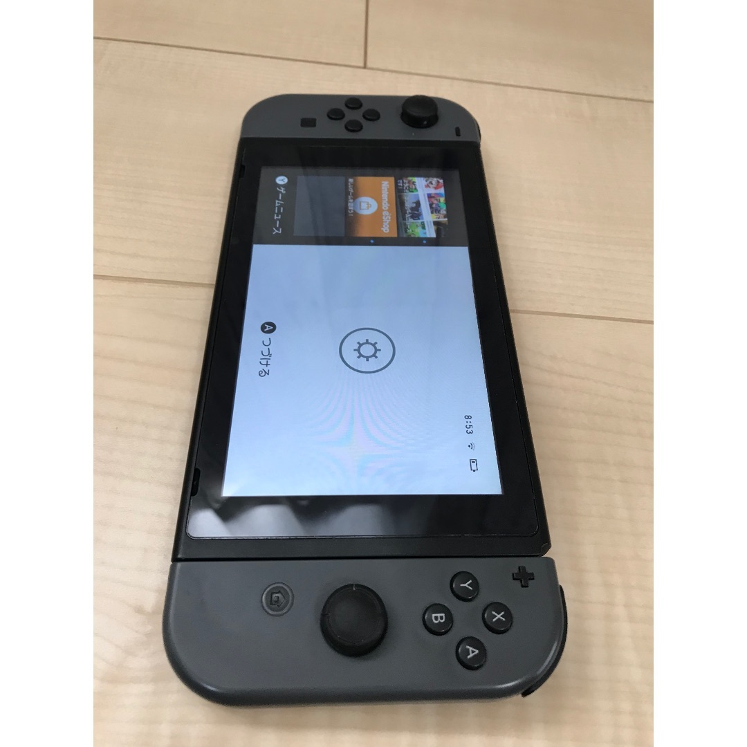 Nintendo Switch(ニンテンドースイッチ)の美品✨バッテリー強化新型Switch本体一式✨ エンタメ/ホビーのゲームソフト/ゲーム機本体(家庭用ゲーム機本体)の商品写真