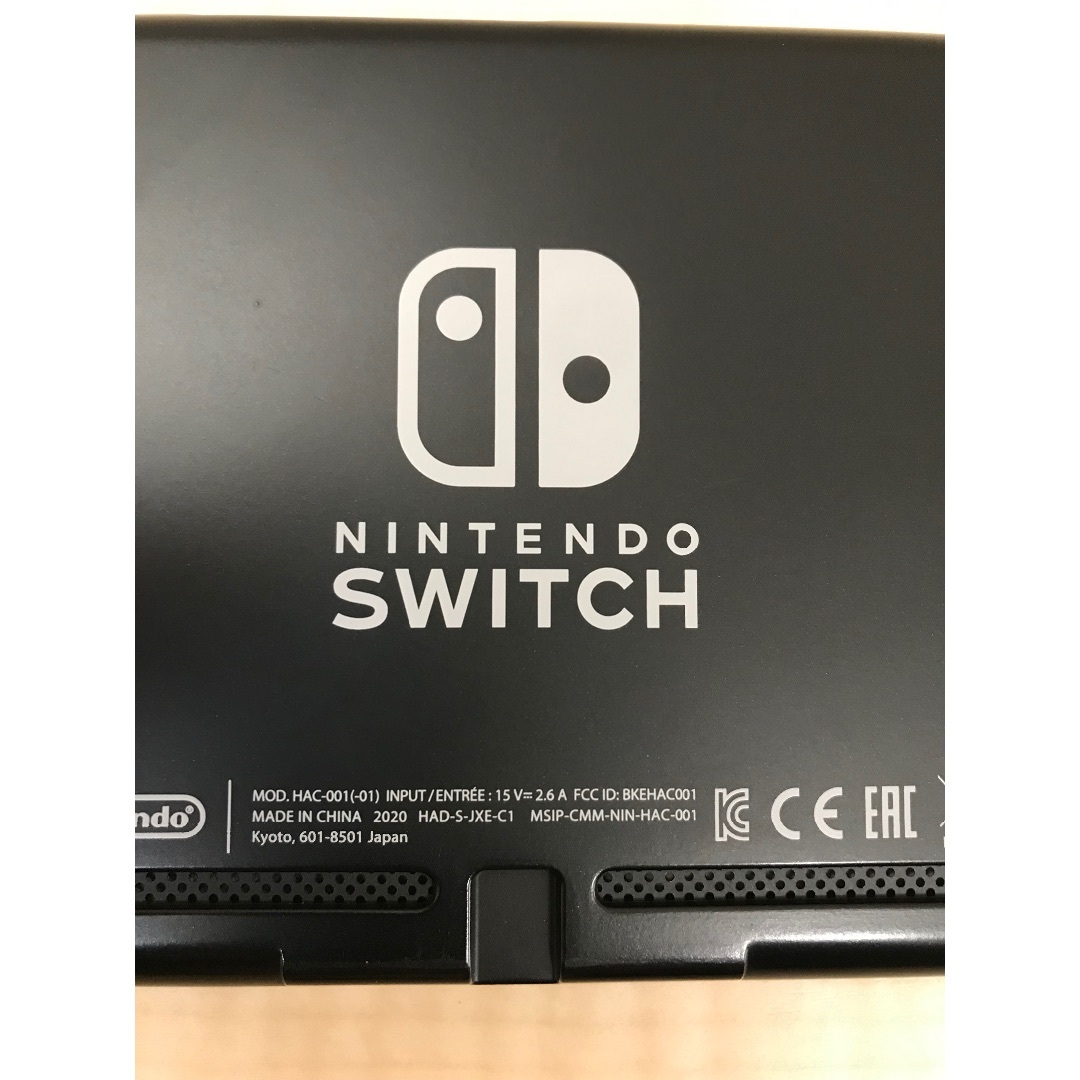 Nintendo Switch(ニンテンドースイッチ)の美品✨バッテリー強化新型Switch本体一式✨ エンタメ/ホビーのゲームソフト/ゲーム機本体(家庭用ゲーム機本体)の商品写真