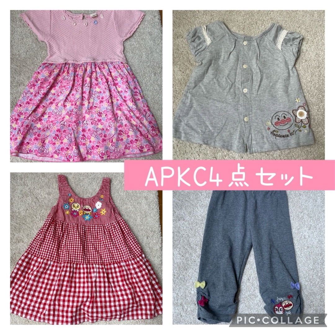 ANPANMAN KIDS COLLECTION(アンパンマンキッズコレクション)のアンパンマンキッズコレクション　女の子　まとめ売り　110 キッズ/ベビー/マタニティのキッズ服女の子用(90cm~)(ワンピース)の商品写真