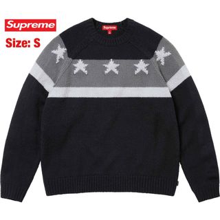 シュプリーム(Supreme)の【新品未使用】　Supreme Stars Sweater(ニット/セーター)