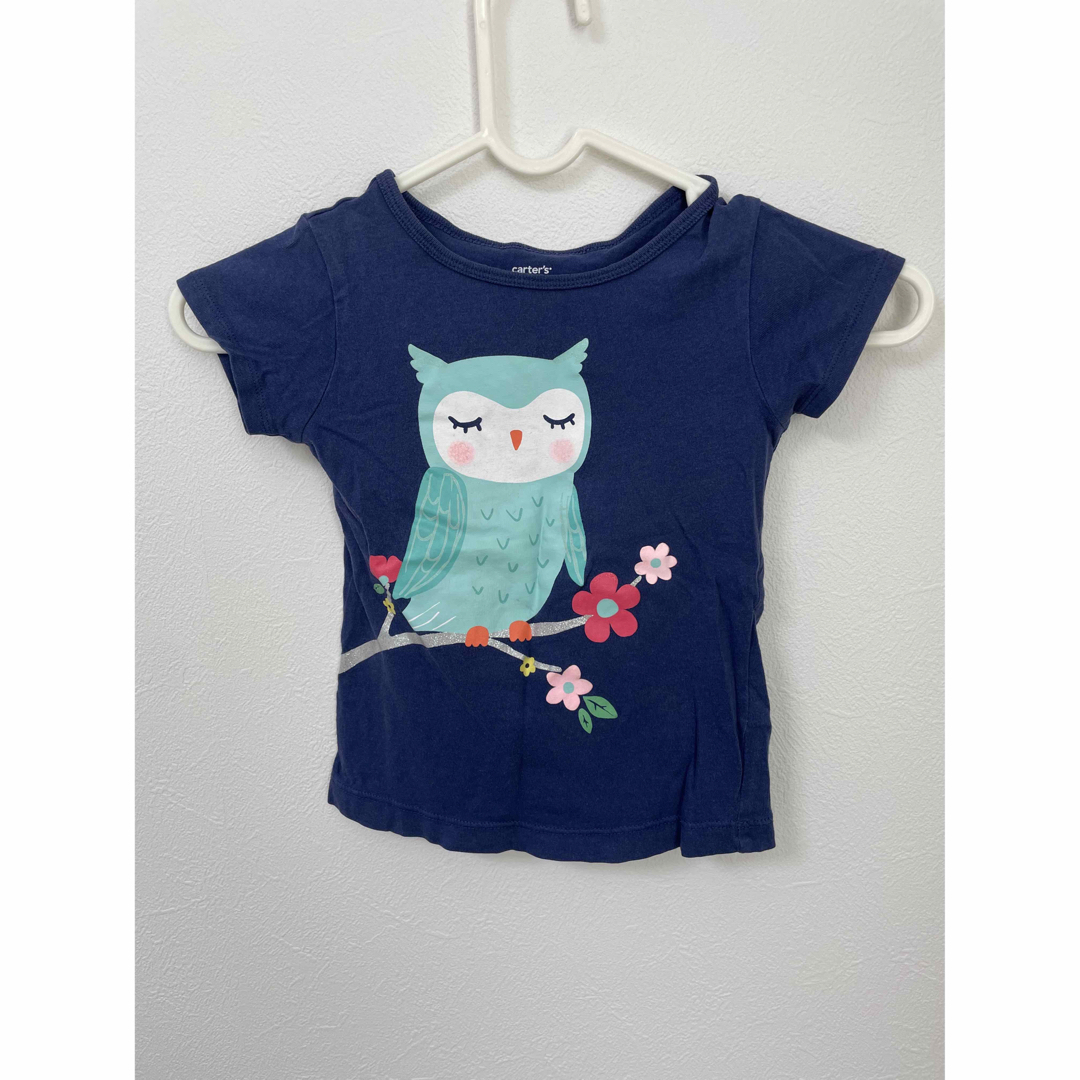 carter's(カーターズ)のCarter’s ふくろう　キッズ　Tシャツ　90cm キッズ/ベビー/マタニティのキッズ服女の子用(90cm~)(Tシャツ/カットソー)の商品写真