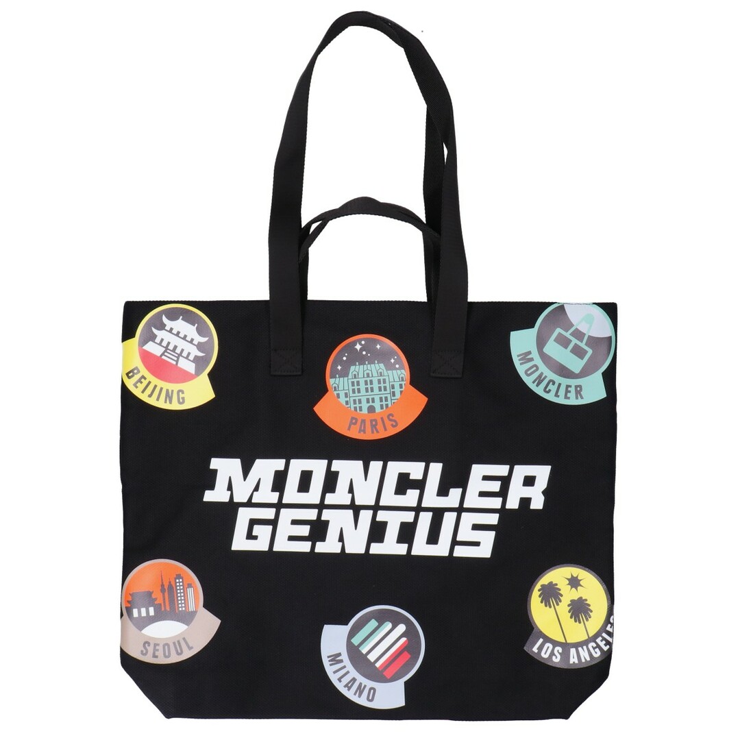 MONCLER(モンクレール)のモンクレール GENIUSジーニアス【新品同様/21年製】G209X0G00041 shopping bag キャンバス ショッピング メンズのバッグ(トートバッグ)の商品写真