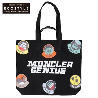 MONCLER - モンクレール GENIUSジーニアス【新品同様/21年製】G209X0G00041 shopping bag キャンバス ショッピング
