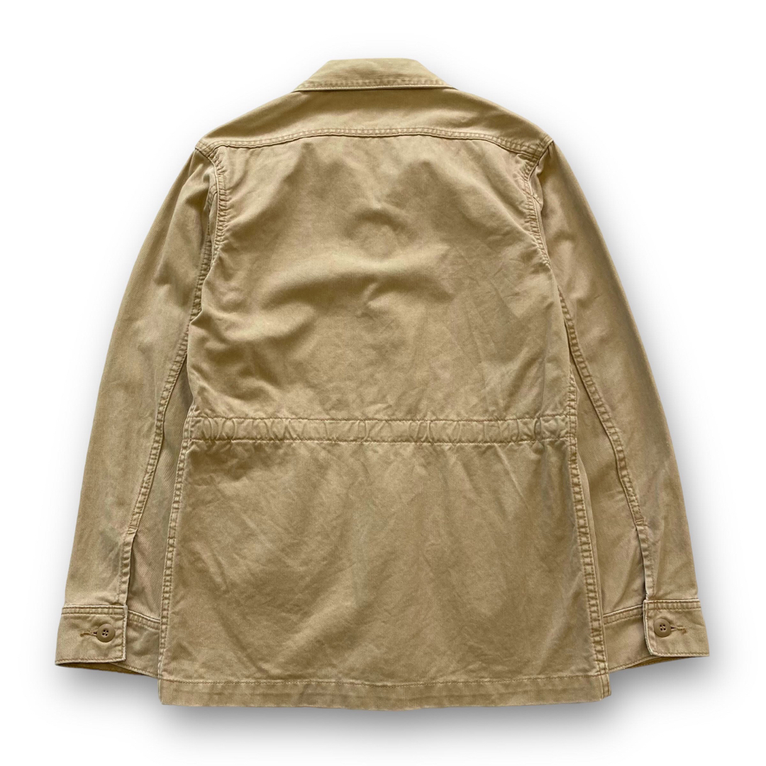 carhartt(カーハート)の【carhartt】90s カーハート ハンティングワークジャケット 革ロゴ メンズのジャケット/アウター(ブルゾン)の商品写真