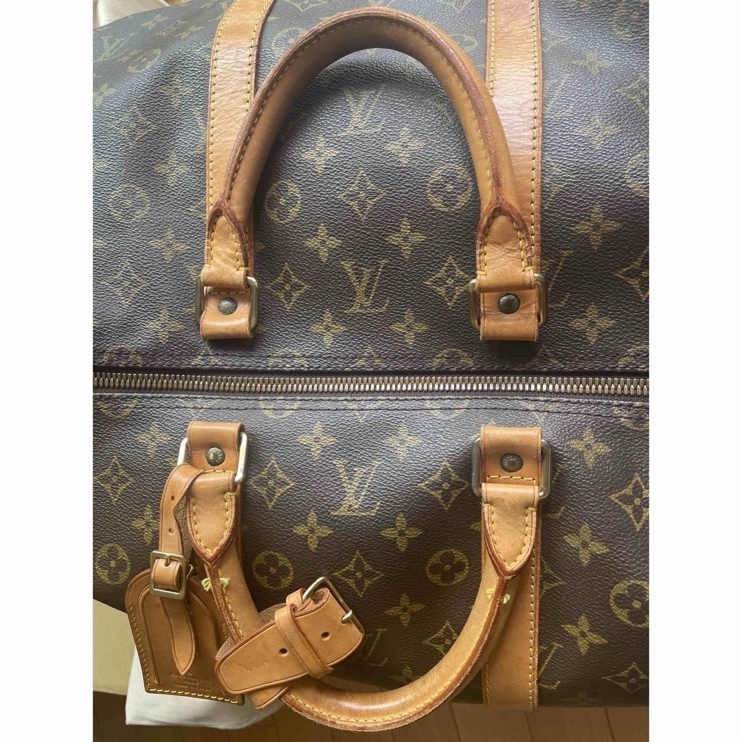 LOUIS VUITTON(ルイヴィトン)の本物 ルイヴィトン ボストンバッグ モノグラム キーポルバンドリエール55 旅行 レディースのバッグ(ボストンバッグ)の商品写真