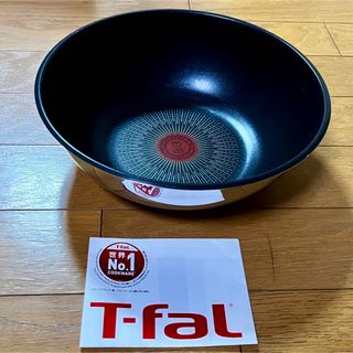 ティファール(T-fal)のティファール　T-fal  ステンレス　IHガス火対応　ウォックパン　26cm(鍋/フライパン)