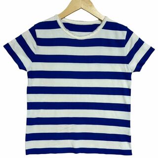 Diagram ダイアグラム 半袖 ボーダー Tシャツ レディース 36サイズ(Tシャツ(半袖/袖なし))