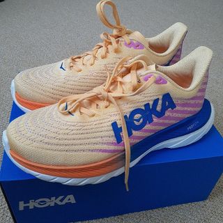 HOKA ONE ONE - 新品未使用箱付　ホカオネオネ　マッハ5　ランニングシューズ　マラソンシューズ