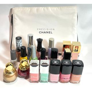 シャネル(CHANEL)のシャネル ポーチ Dior ハイブランド ネイルまとめ 20点セット(マニキュア)