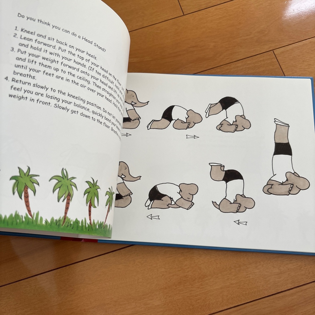 BABAR’S YOGA for Elephants 洋書　美品 エンタメ/ホビーの本(絵本/児童書)の商品写真