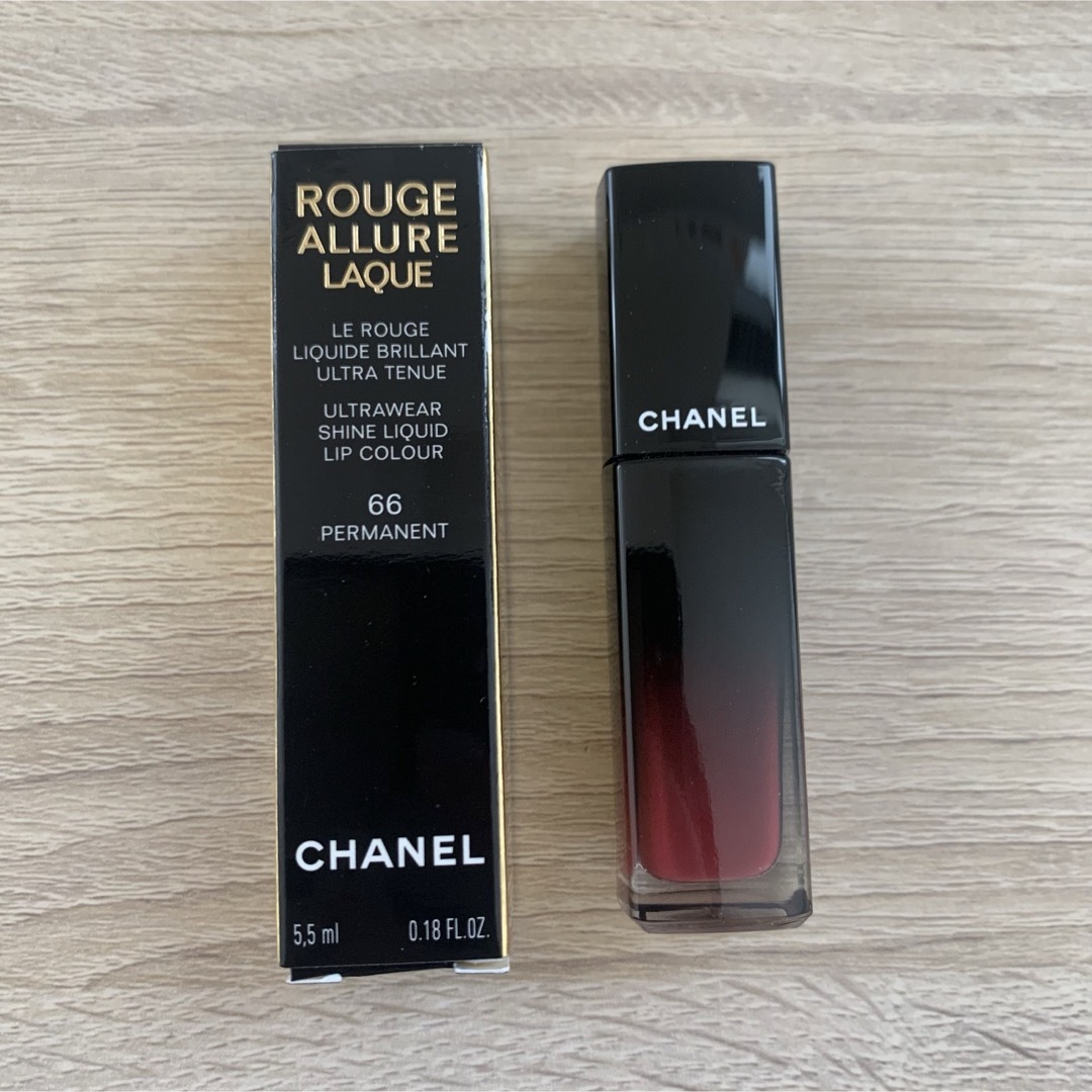 CHANEL(シャネル)のCHANEL ルージュ アリュール ラック 66 ペルマナン コスメ/美容のベースメイク/化粧品(口紅)の商品写真