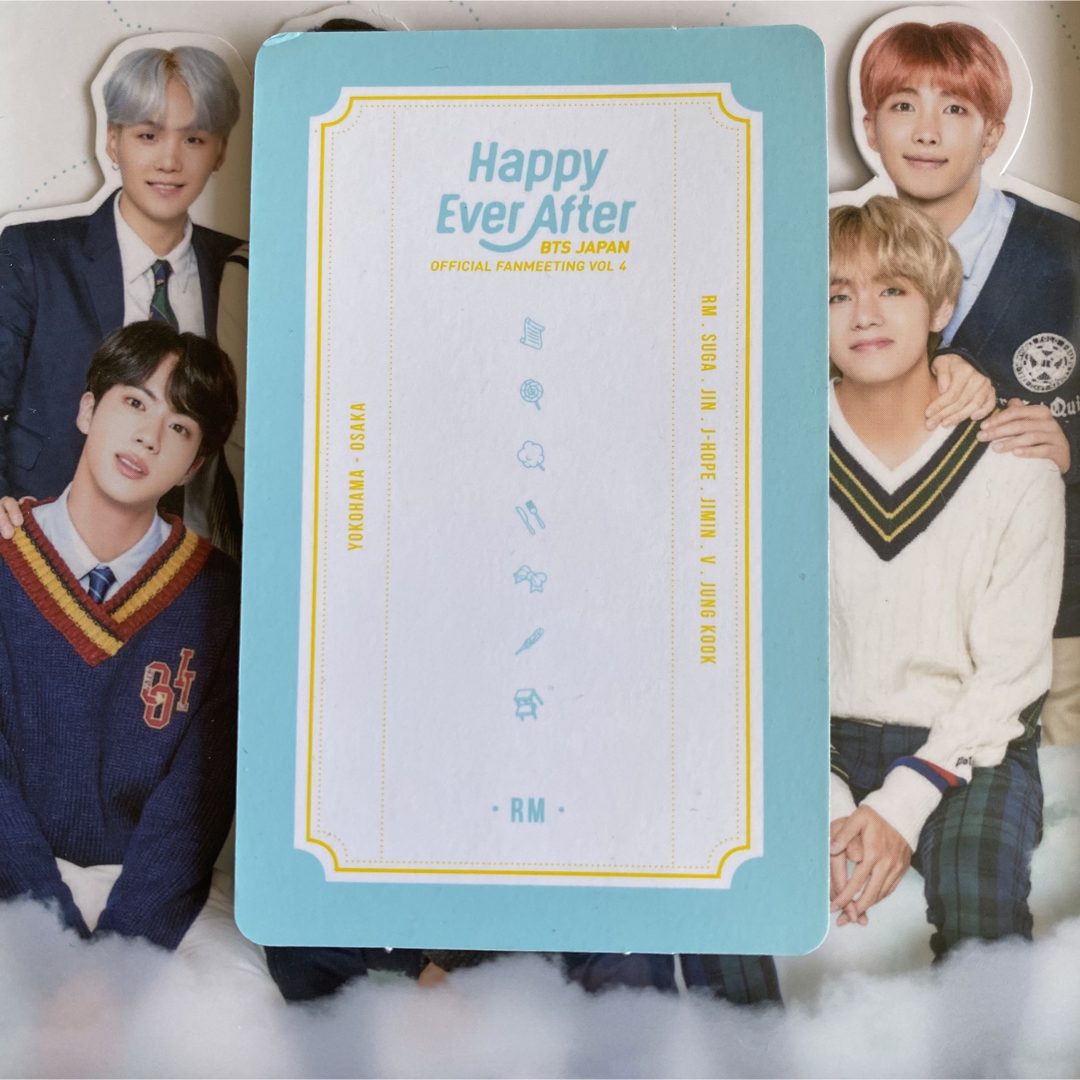 防弾少年団(BTS)(ボウダンショウネンダン)の【公式】BTS HAPPY EVER AFTER DVD RM ナムジュントレカ エンタメ/ホビーのCD(K-POP/アジア)の商品写真