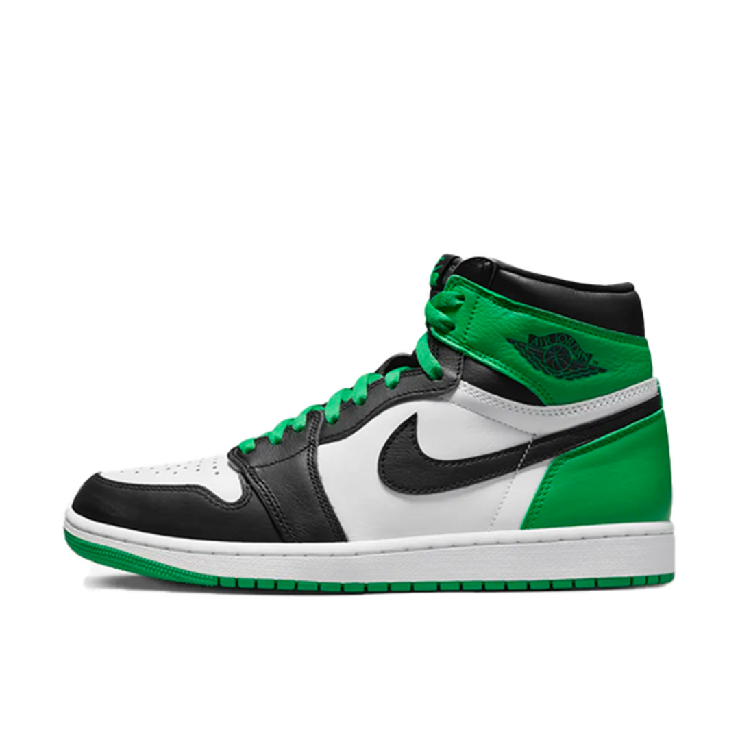 Jordan Brand（NIKE）(ジョーダン)のナイキ エアジョーダン1 レトロ ハイ OG "ブラック アンド ラッキーグリーン" (2023) 27.5cm メンズの靴/シューズ(スニーカー)の商品写真