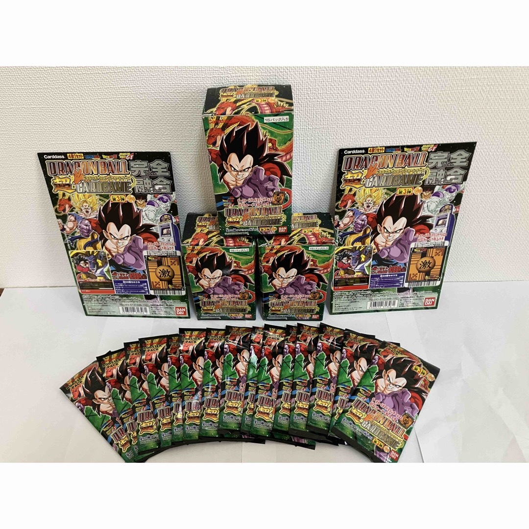 ドラゴンボールカード15パック(ボックスや台紙のPOPは付属しま ドラゴンボールカード15パック(ボックスや台紙のPOPは付属しま