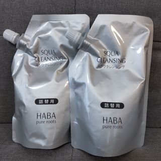 ハーバー(HABA)のHABA スクワクレンジング 240ml 詰替 メイク落とし ハーバー 2点(クレンジング/メイク落とし)