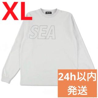 ウィンダンシー(WIND AND SEA)のWIND AND SEA SEA OF L/S TEE ロゴ Tシャツ logo(Tシャツ/カットソー(七分/長袖))