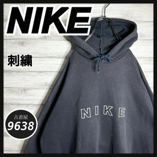 ナイキ(NIKE)の【入手困難!!】ナイキ ✈︎刺繍ロゴ ゆるだぼ 白タグ 裏起毛 トレーナー(パーカー)