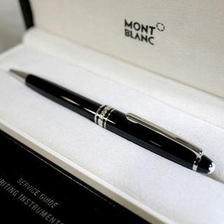 モンブラン(MONTBLANC)の【美品 送料込み】モンブラン ボールペン １６４ マイスター プラチナライン(ペン/マーカー)