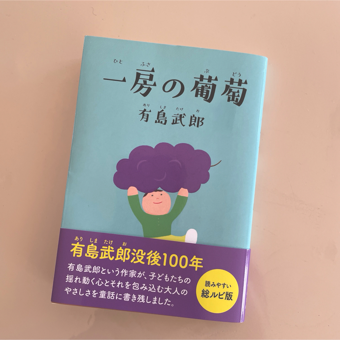 一房の葡萄　2024年初版 有島武郎没後100年記念 エンタメ/ホビーの本(その他)の商品写真