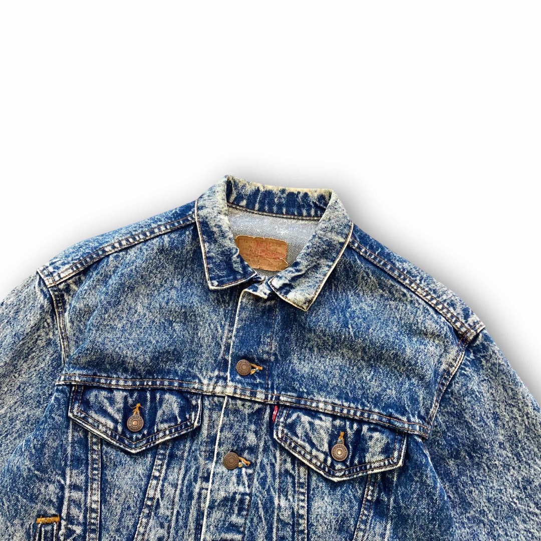 Levi's(リーバイス)の【Levi's】80s リーバイス ギャラクティックウォッシュ デニムジャケット メンズのジャケット/アウター(Gジャン/デニムジャケット)の商品写真