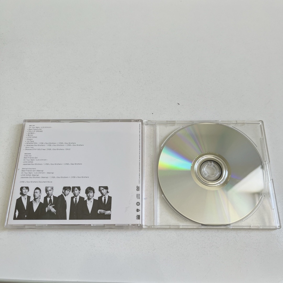 三代目 J Soul Brothers(サンダイメジェイソウルブラザーズ)のJ　Soul　Brothers(DVD.MIXDVD.ステッカー付） エンタメ/ホビーのCD(ポップス/ロック(邦楽))の商品写真