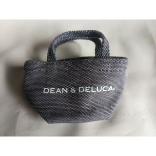 DEAN&DELUCA　ミニミニ　トートバッグ　グレー(小物入れ)