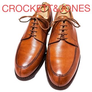 クロケットアンドジョーンズ(Crockett&Jones)の301.CROCKETT&JONES DURHAM Uチップ 別注 7.5E(ドレス/ビジネス)