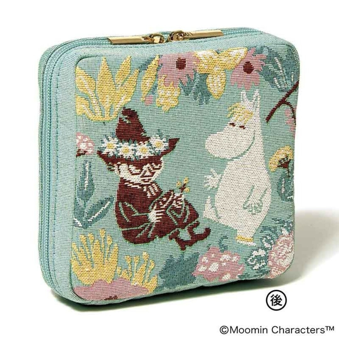 MOOMIN(ムーミン)の大人のおしゃれ手帖　付録　ムーミン　ジャガードポーチ レディースのファッション小物(ポーチ)の商品写真