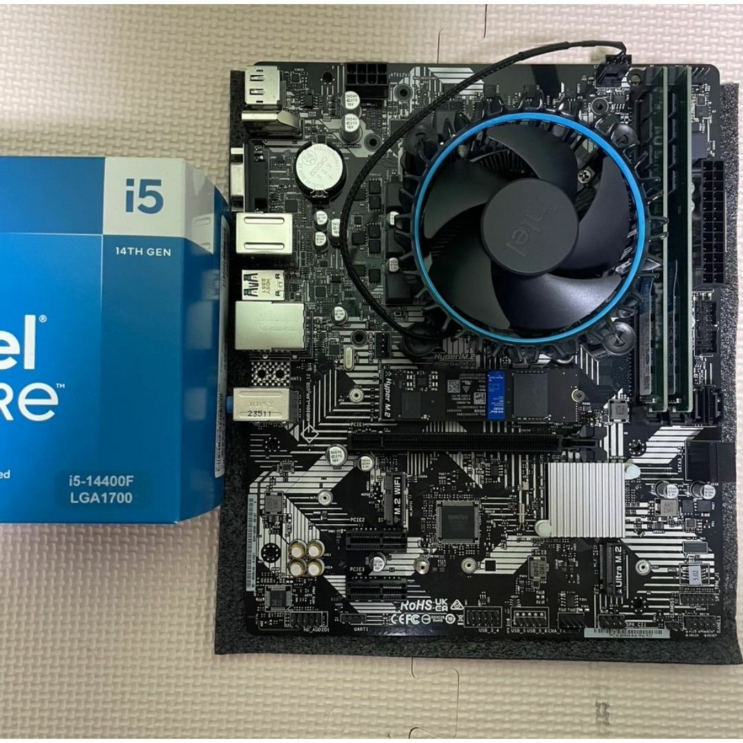 ゲーミングPC CPU+マザーボードセット OS・Office認証済 ゲーミングPC CPU+マザーボードセット OS・Office認証済