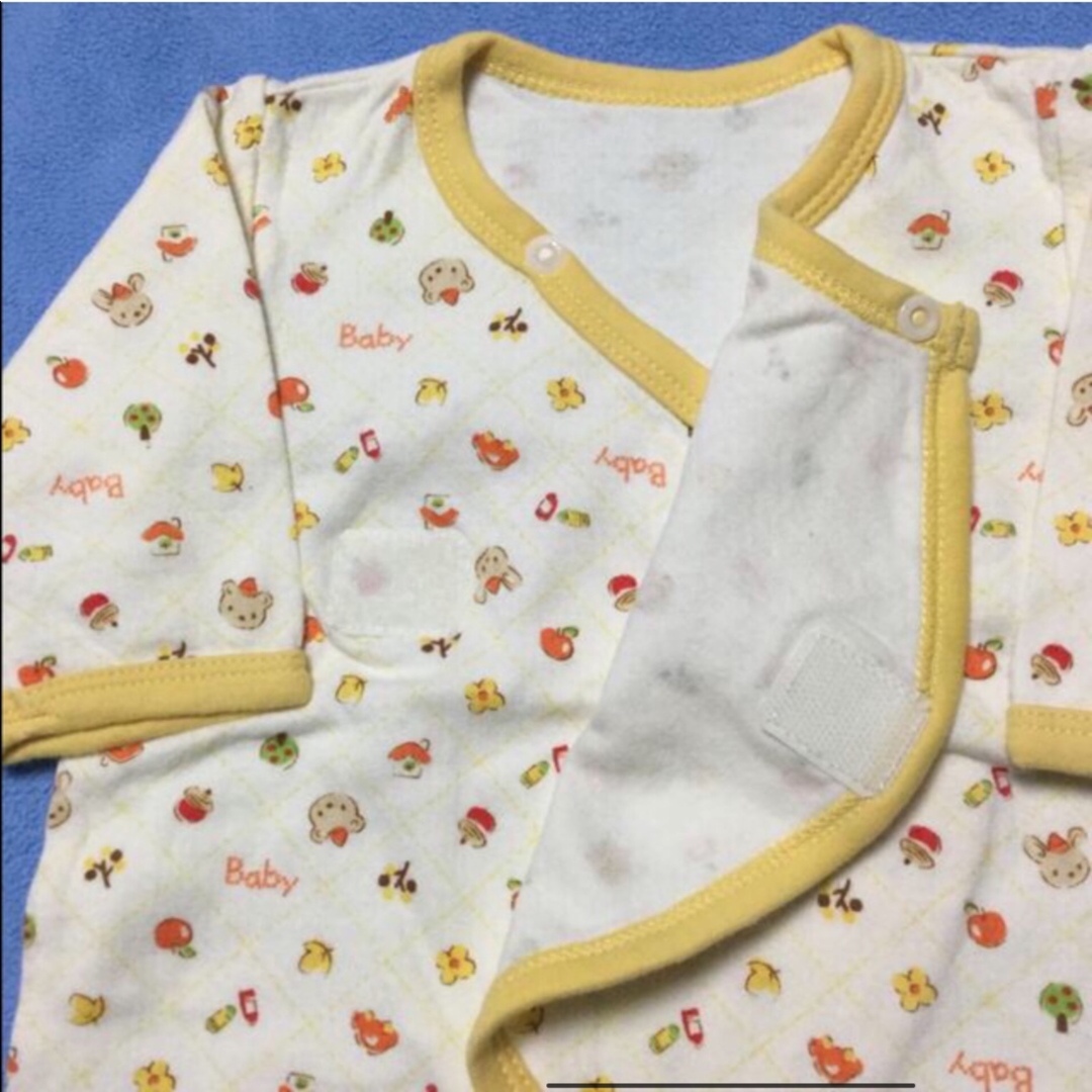 Nishiki Baby(ニシキベビー)のロンパース   マジックテープ仕様　カバーオール   キッズ/ベビー/マタニティのベビー服(~85cm)(ロンパース)の商品写真