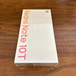 Xiaomi スマートフォン REDMI NOTE 10T アジュールブラック(スマートフォン本体)